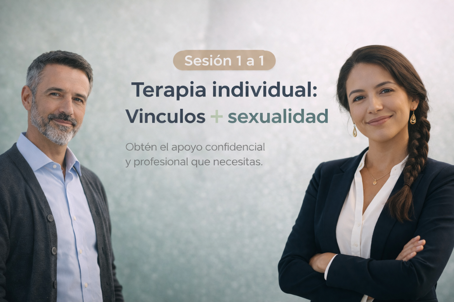 Terapia individual (vínculos + sexualidad) (60min)