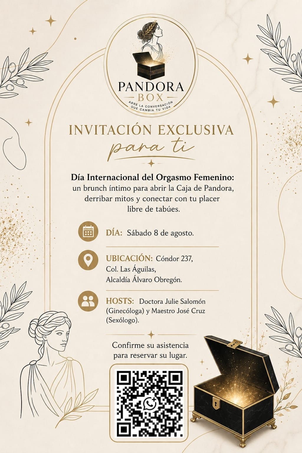 Pandora Box | Brunch Íntimo — Día Internacional del Orgasmo Femenino